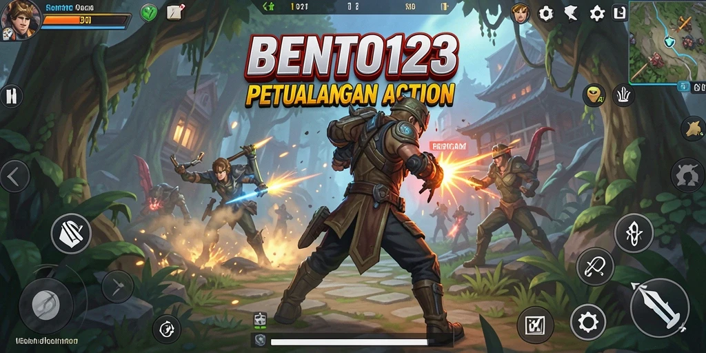 Screenshot gameplay BENTO123 yang menunjukkan aksi mendebarkan.