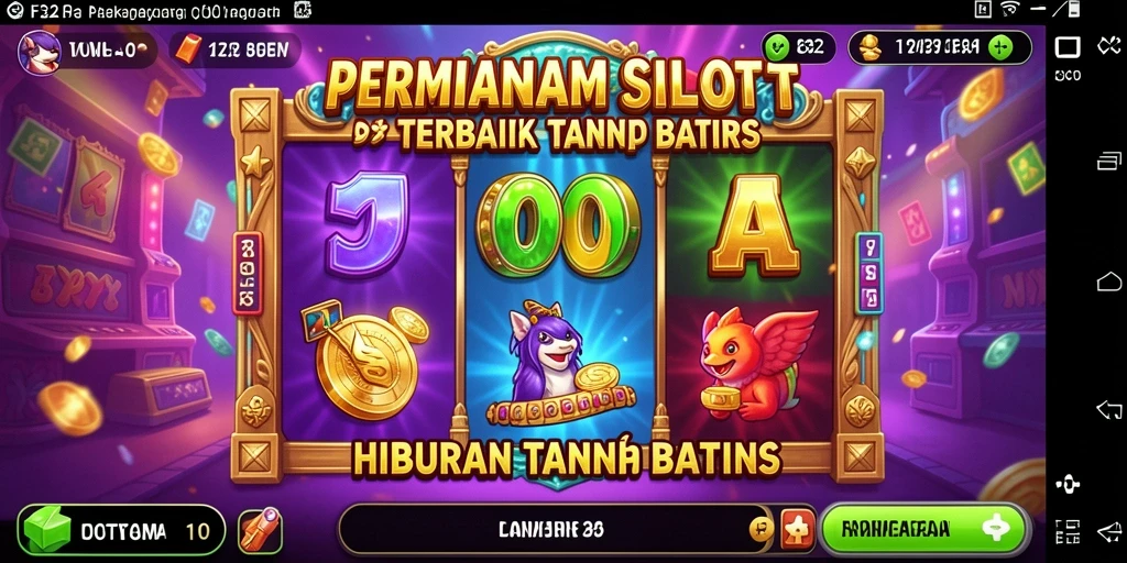 Screenshot gameplay F32 yang menarik dan penuh warna.
