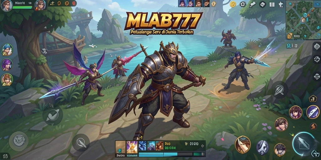 Tampilan menakjubkan dari gameplay Open World MLBB777.