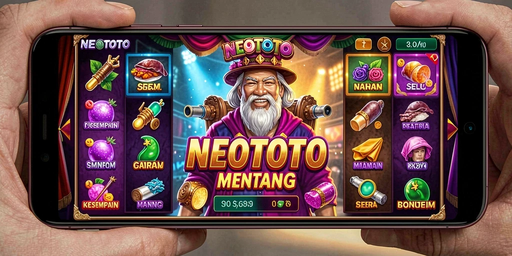 Gameplay NEOTOTO yang mendebarkan dengan tampilan slot yang menakjubkan.