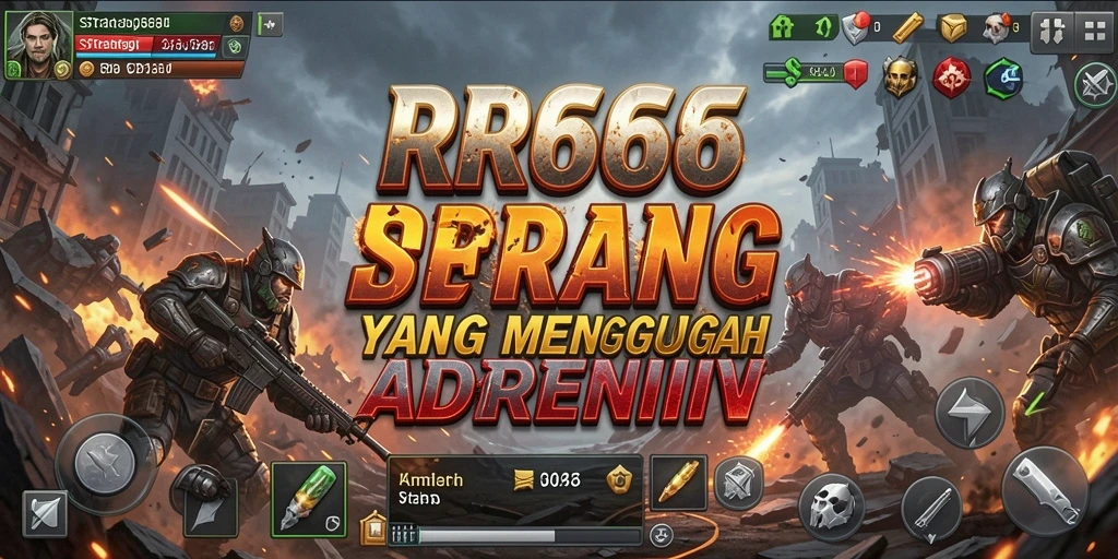 Tampilan gameplay <strong>RR666</strong> yang menarik dan strategis.