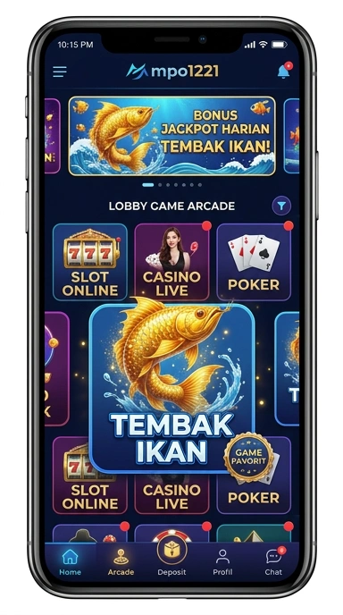 Proses instalasi aplikasi mpo1221 pada perangkat Android.